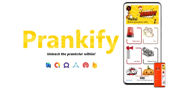 Nulled Prankify – Funny Prank Sounds App | ADMOB, FIREBASE, ONESIGNAL free download