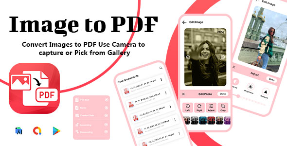 Nulled Image to PDF – Compress PDF – Photo Editing – converted PDF – Photo Editor – Photo Filter free download