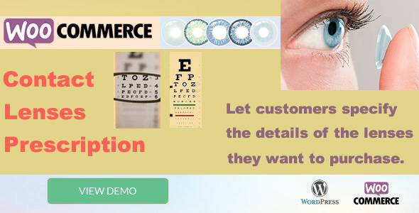 [Download] WooCommerce Contact Lenses Prescription Plugin 