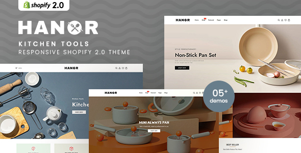 [Download] Hanor – Kitchen Tools Responsive Shopify 2.0 Theme 