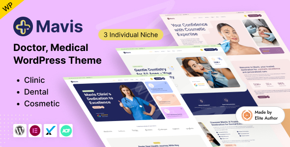 Nulled Mavis – Doctor & Medical Clinic WordPress Theme free download