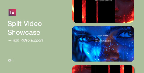 [Download] Split Video Showcase for Elementor 