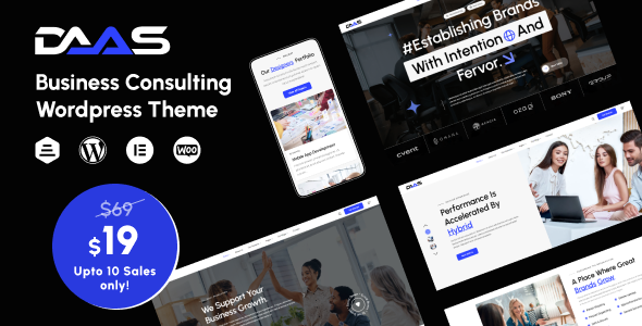 Nulled DaaS – Business Agency WordPress Theme free download