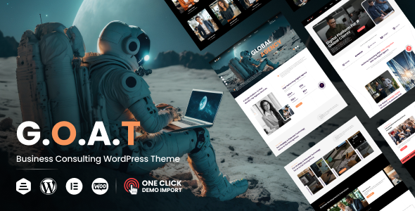 Nulled G.O.A.T – Business Agency WordPress Theme free download