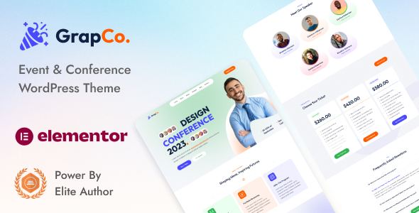 Nulled Grafco – Event Conference WordPress Theme free download