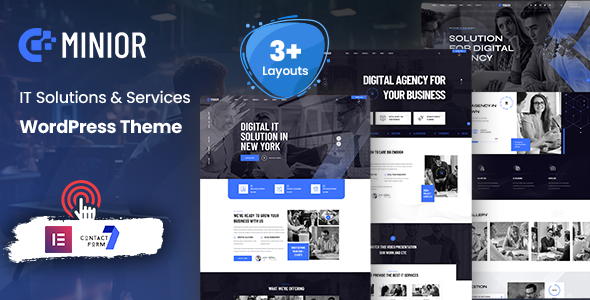 Nulled Minior – IT Solutions & Technology WordPress Theme free download