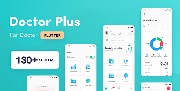 Nulled Doctor Plus – For Doctor Flutter Template App free download