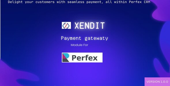 [Download] Xendit Payment Gateway Module for Perfex CRM 