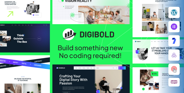 [Download] DigiBold – Digital Agency Creative Portfolio WordPress Theme Multipurpose 