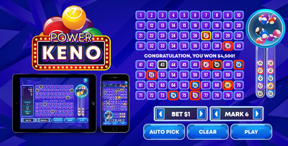 Nulled Power Keno – HTML5 Game free download