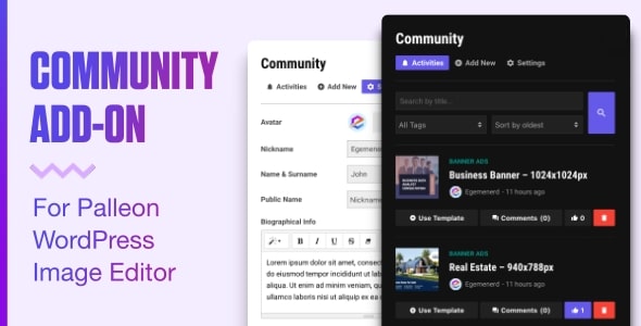 Nulled Trioceros – Community Add-on For Palleon WordPress Image Editor free download