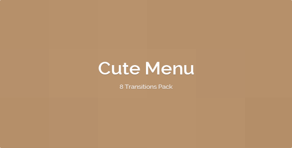 Download Cute Menu – 8 transitions pack Nulled 