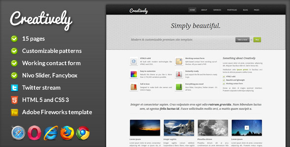 Download Creatively – Corporate HTML Template Nulled 