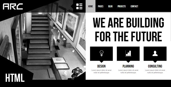 Download Arc – Responsive Architect Business Template Nulled 