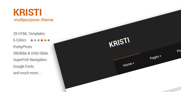 Download Kristi – Multipurpose Business Template Nulled 