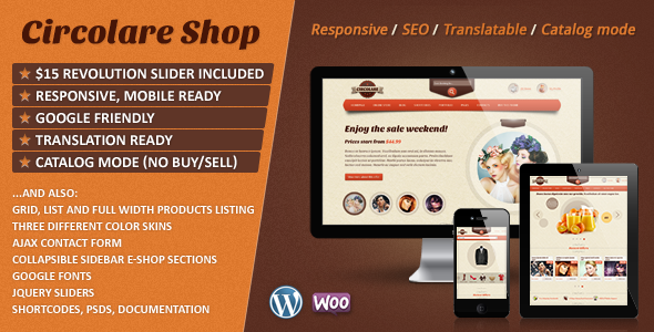 Download Circolare – Multi-Use WooCommerce Theme Nulled 