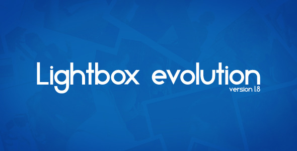 Download jQuery Lightbox Evolution Nulled 
