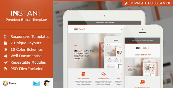 Download Instant – Business Responsive Email Template Nulled 