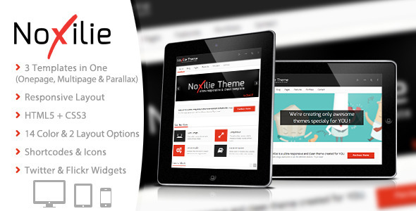 Download NoXilie – Multipurpose Responsive HTML Template Nulled 