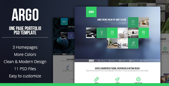 Download Argo – One Page Portfolio PSD Template Nulled 