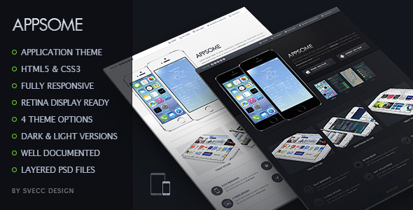 Download AppSome – Responsive & Retina Ready App Theme Nulled 