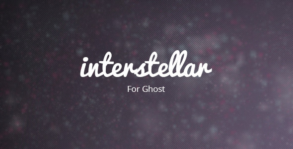 Download Interstellar – Ghost Theme Nulled 