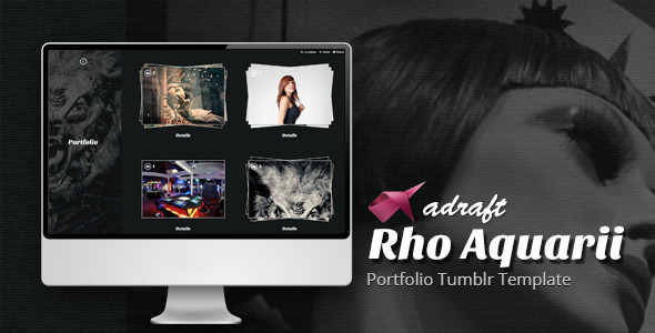 Download Rho Aquarii – Portfolio Tumblr Template Nulled 