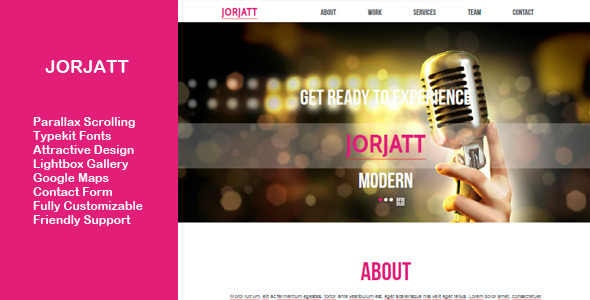 Download Jorjatt – Multi-purpose One Page Muse Template Nulled 