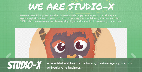 Download StudioX – Responsive One-Page Template Nulled 