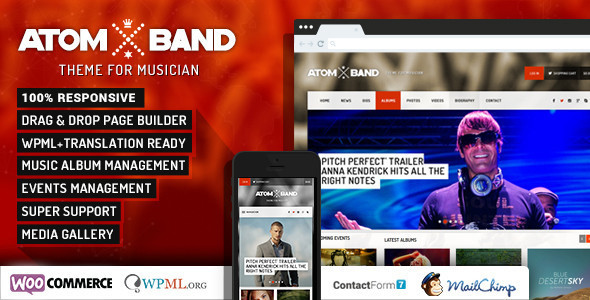 Download AtomBand-Responsive Dj Events & Music Theme Nulled 