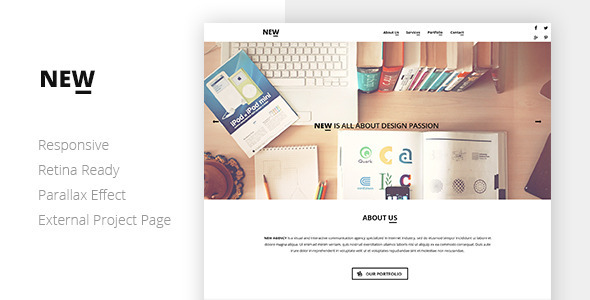 Download NEW Creative One Page Template Nulled 
