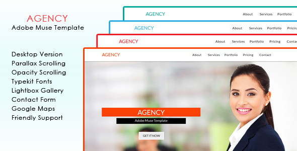 Download Agency Muse Template Nulled 