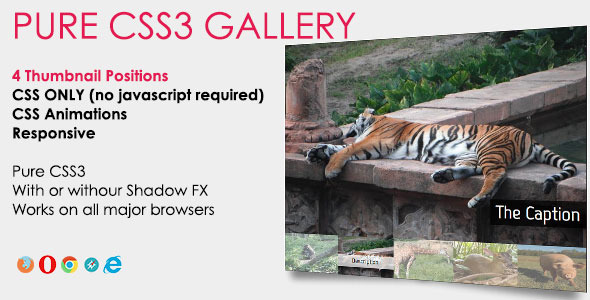 Download Pure CSS3 Gallery Nulled 