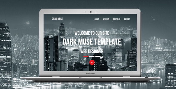 Download Dark Muse – One Page Parallax Template Nulled 