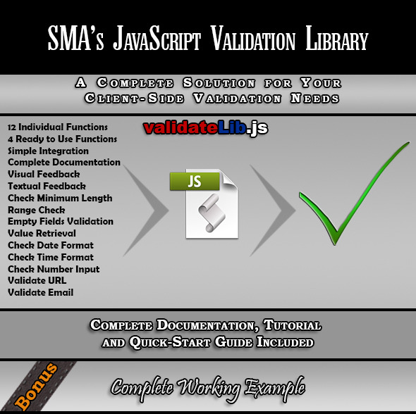 Download JavaScript Form Validation Library Nulled 