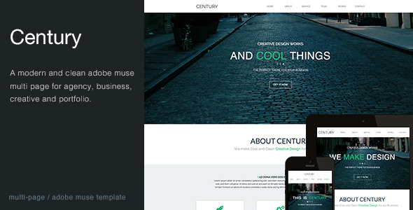 Download Century – Agency Multi Page Muse Template Nulled 