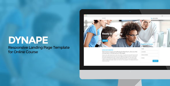 Download Dynape – Responsive Landing Page for Course Nulled 