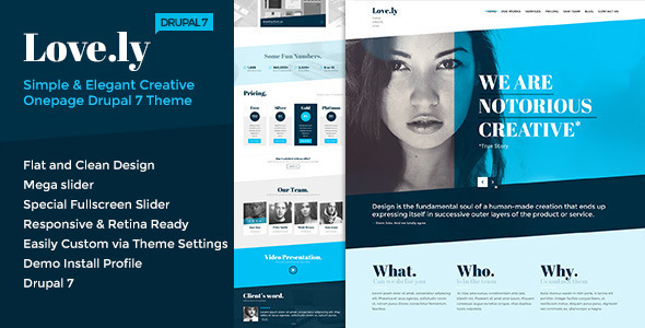 Download Love.ly – Simple & Elegant One Page Drupal Theme Nulled 