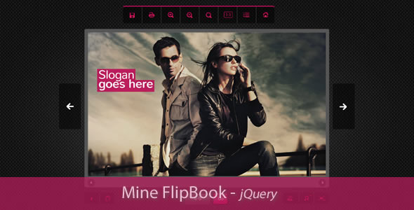 Download Mine Flipbook jQuery Plugin Nulled 