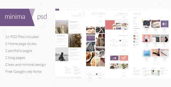 Download Minima – Multipurpose PSD Template Nulled 