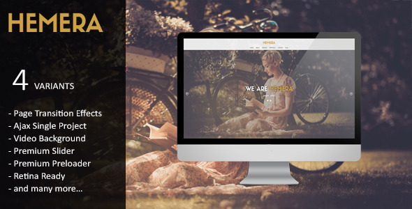 Download Hemera – Responsive Unique HTML 5 Template Nulled 