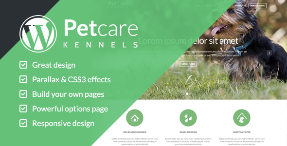 [Download] PetCare Dog Kennels WordPress Theme 