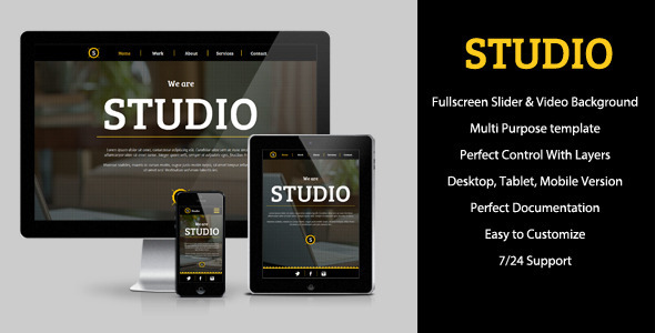 Download Studio – Multipurpose Muse Template Nulled 