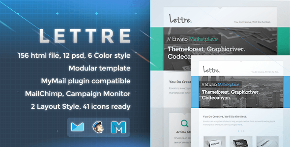 Download Lettre – Responsive Email Template Nulled 