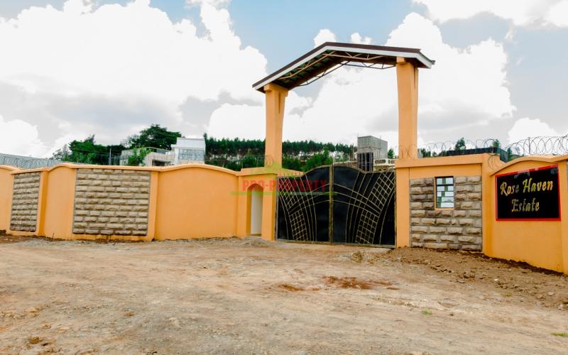 Serviced Plots For Sale In A Controlled Gated Estate In Kikuyu Ondiri -kiambu County