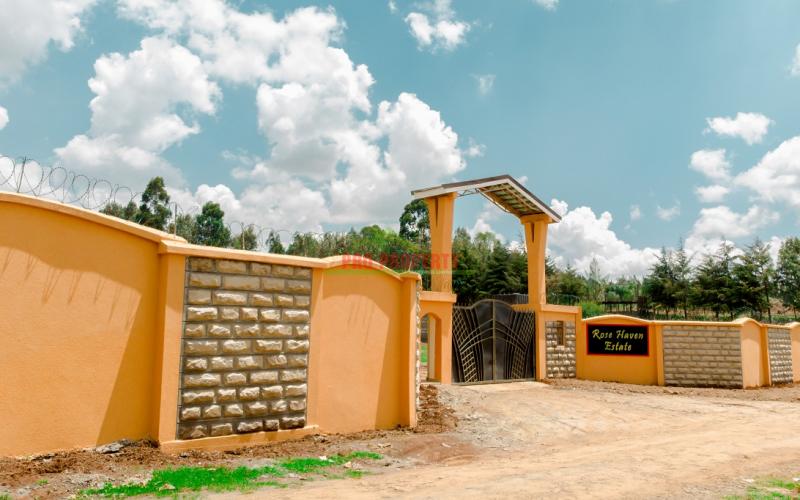 Serviced Plots For Sale In A Controlled Gated Estate In Kikuyu Ondiri -kiambu County