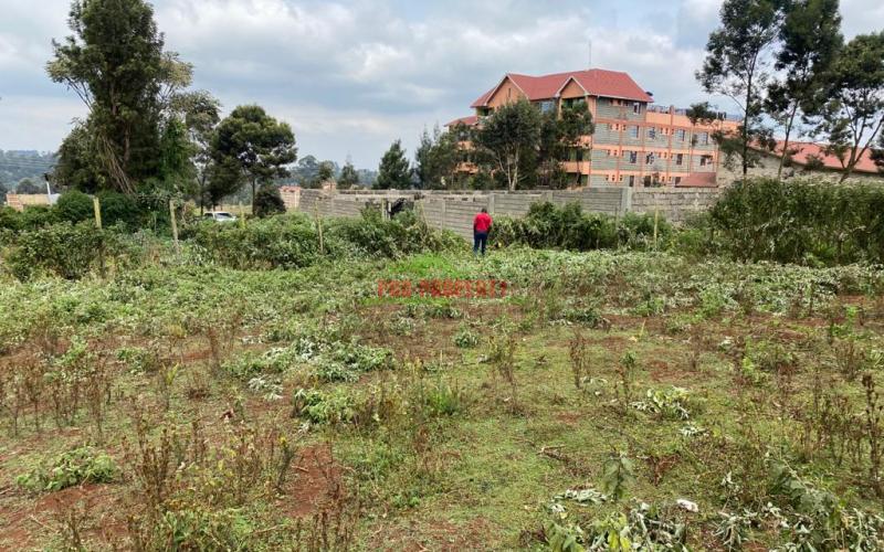 Prime Commercial Plot For Sale in Limuru Town.