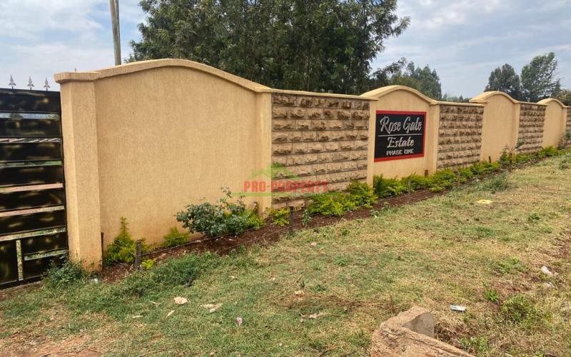 Residential Plots For Sale in Kikuyu, Controlled Gated Estate.