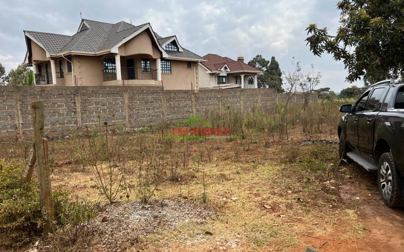 Prime Residential Plot For Sale in Kikuyu,Gikambura (In A Gated Community).