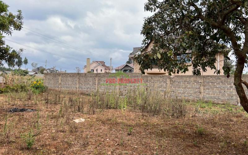 Prime Residential Plot For Sale In Kikuyu,gikambura (in A Gated Community).